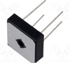 DC COMPONENTS Bridge rectifier: single-phase; Urmax: