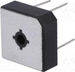 DC COMPONENTS Bridge rectifier: single-phase; Urmax:
