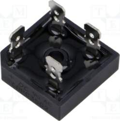DC COMPONENTS Bridge rectifier: single-phase; Urmax: