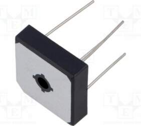 DC COMPONENTS Bridge rectifier: single-phase; Urmax: