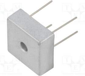 DC COMPONENTS Bridge rectifier: single-phase; Urmax: