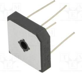 DC COMPONENTS Bridge rectifier: single-phase; Urmax: