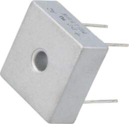 DC COMPONENTS Bridge rectifier: single-phase; Urmax: