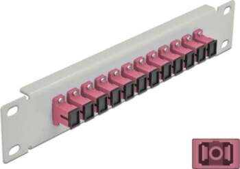 Delock 10" Fiber Optic Patch Panel