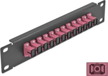 Delock 10" Fiber Optic Patch Panel