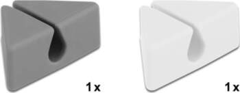 Delock Cable Holder triangle Set 2