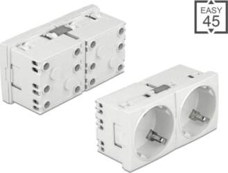 Delock Easy 45 Grounded Power Socket