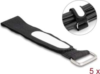 Delock Hook-and-loop cable tie with loop