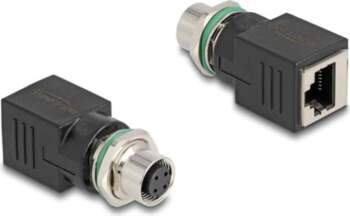 Delock M12 Adapter D-coded 4 pin