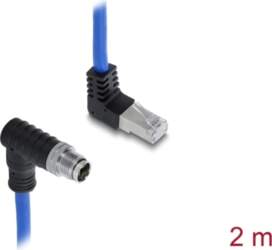 Delock M12 Cable X-coded 8 pin