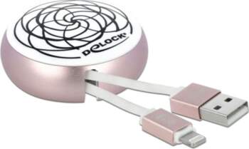 Delock USB Retractable Cable Type-A to