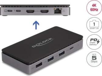 Delock USB Type-C™ Docking Station 4K