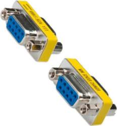 DIGITUS Adapter; D-Sub 9pin socket,both