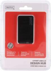 DIGITUS Hub USB; DC,USB A