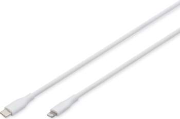 Digitus Lightning silicone connection cable, USB-C