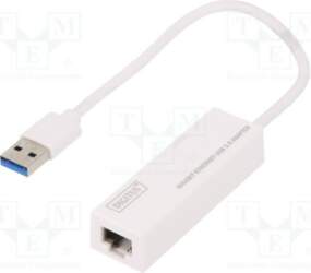 DIGITUS USB to Ethernet adapter; RJ45