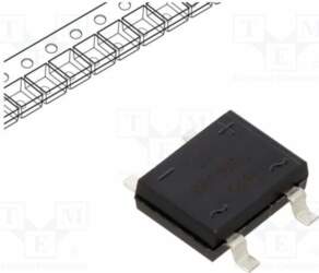 DIODES INCORPORATED Bridge rectifier: single-phase; Urmax:
