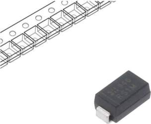 DIODES INCORPORATED Diode: rectifying; SMD; 1kV