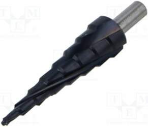 Drill bit; step,multistep; L: 125mm