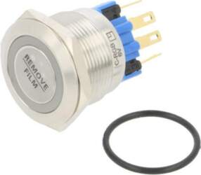 E-SWITCH Switch: vandal resistant; Pos: 2