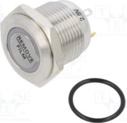 E-SWITCH Switch: vandal resistant; Pos: 2
