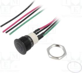 E-SWITCH Switch: vandal resistant; Pos: 2