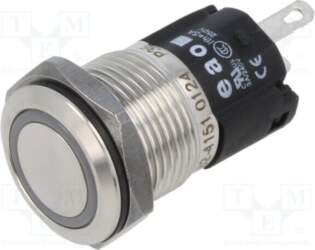EAO Indicator: LED; flat; blue; 24VDC