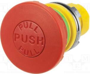 EAO Switch: emergency stop; 22mm; Stabl
