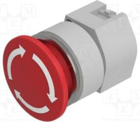 EAO Switch: emergency stop; 30mm; Stabl
