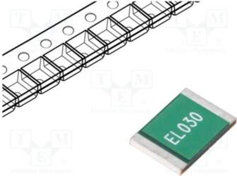 ECE Fuse: PTC polymer; 300mA; 2920