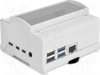 ELBAG Enclosure: for computer; grey; 101mm