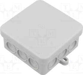 ELECTRO TERMINAL Enclosure: junction box; X: