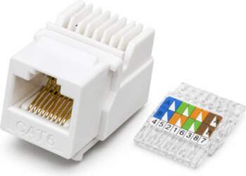 ELECTROBASE ® Keystone modulis CAT6 CAT5E