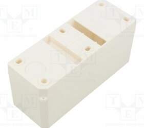 Enclosure: for modular components; IP30; for