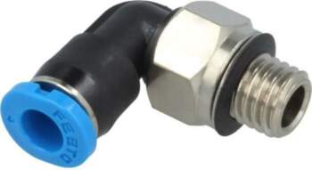 FESTO Push-in fitting; threaded,angled 90°