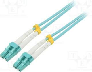 Fiber patch cord; OM3; LC/UPC,both