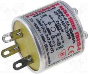 FILTERCON Filter: anti-interference; mains; 250V; Cx: