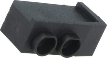 FIX&FASTEN LED housing; 3mm; polyamide; angular