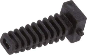 FIX&FASTEN Strain relief; elastomer; black; Panel
