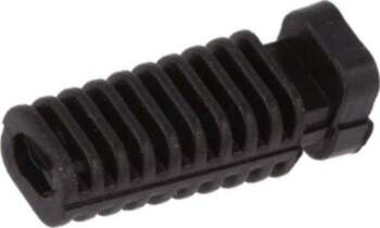 FIX&FASTEN Strain relief; elastomer; black; Panel
