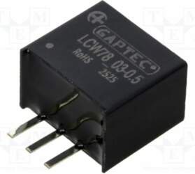 GAPTEC Electronic Converter: DC/DC; Uin: 9÷75VDC