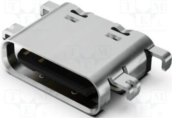 GCT Connector: USB C; socket; SMT