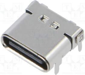 GCT Connector: USB C; socket; SMT