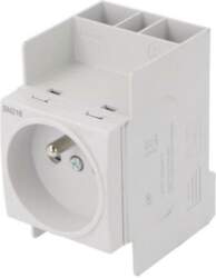 HAGER F-type socket; 230VAC; 16A; for