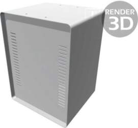 HAMMOND Enclosure: with panel; vented; 1401
