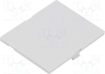 HAMMOND Front panel; 1597; light grey