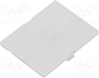 HAMMOND Front panel; 1597; light grey