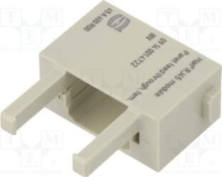 HARTING Connector: HDC; module; Han-Modular®; straight