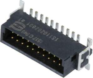 HARTING Connector: PCB-cable/PCB; socket; male; PIN: