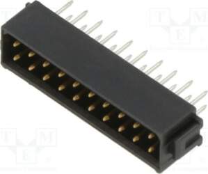 HARWIN Connector: wire-wire/PCB; socket; male; PIN: